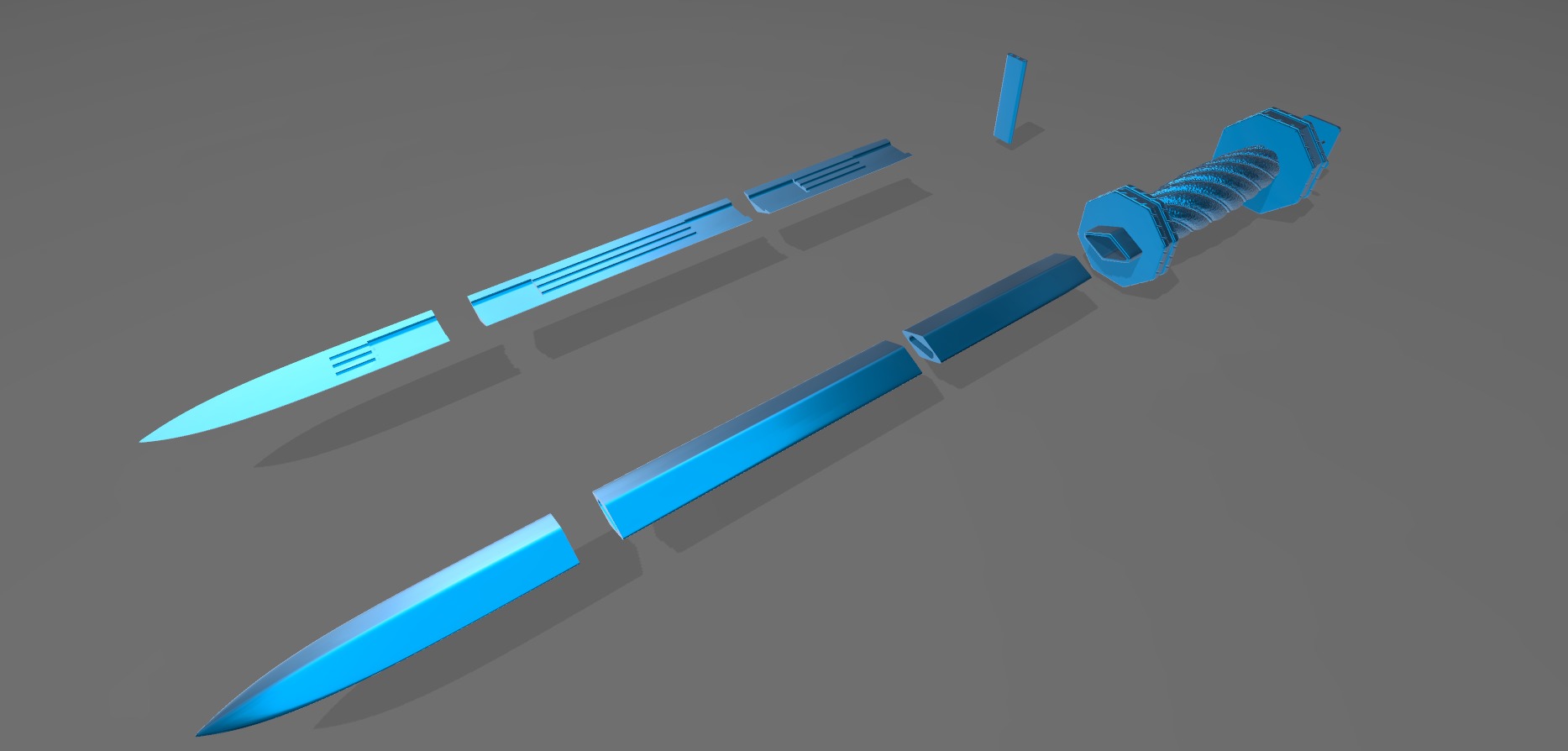 Aemonds Weapons Pack - Show Accurate 3D print model_8