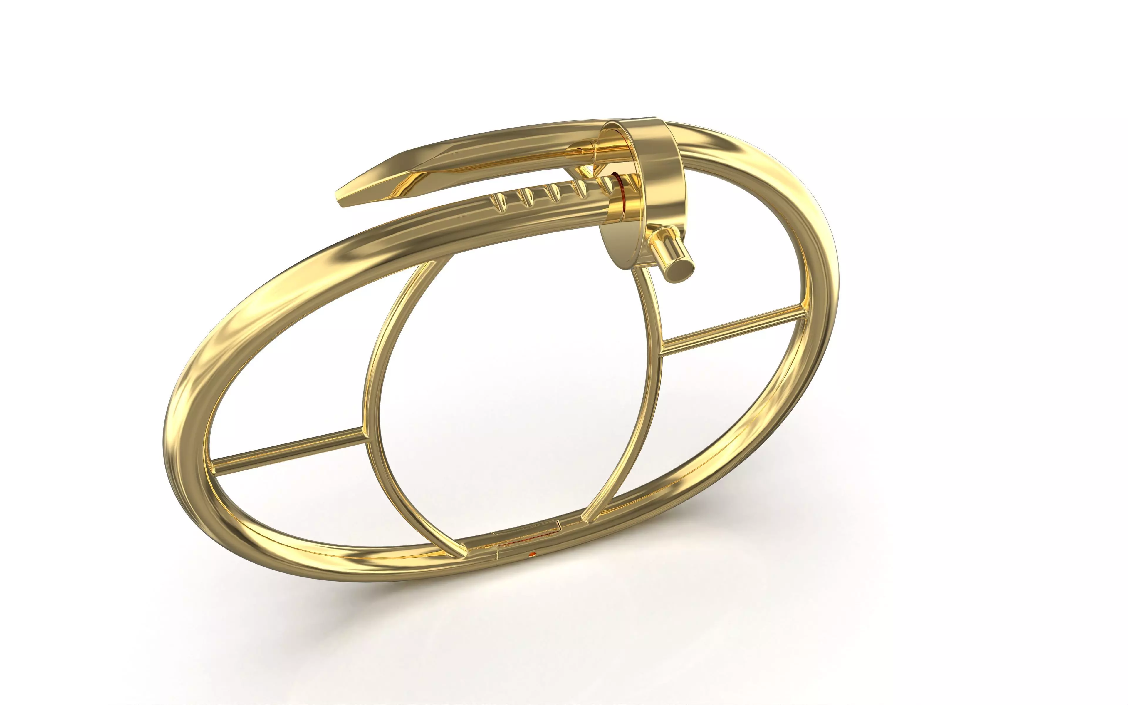 bracelet nail 3D print model_0