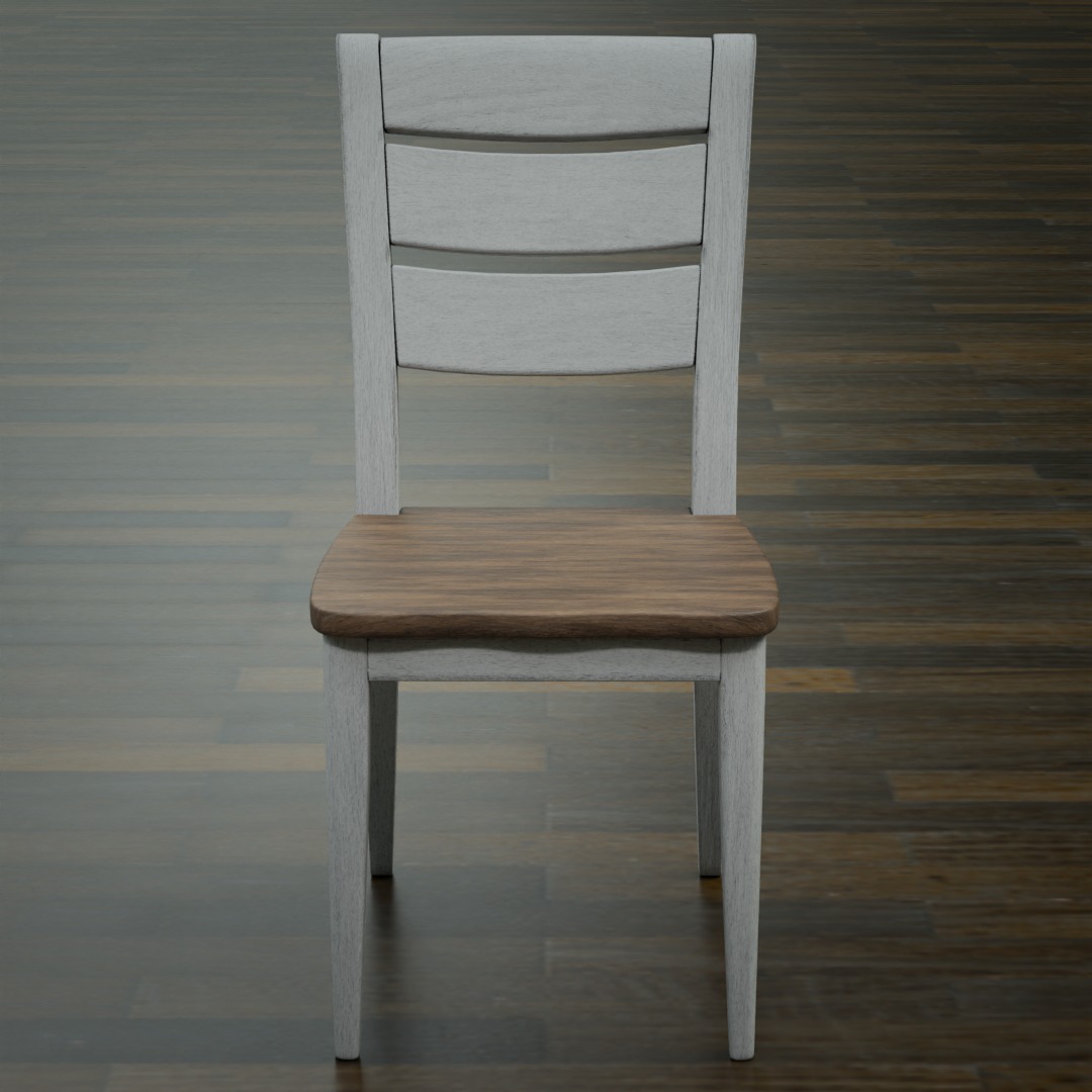 Side Chair 3D model_4