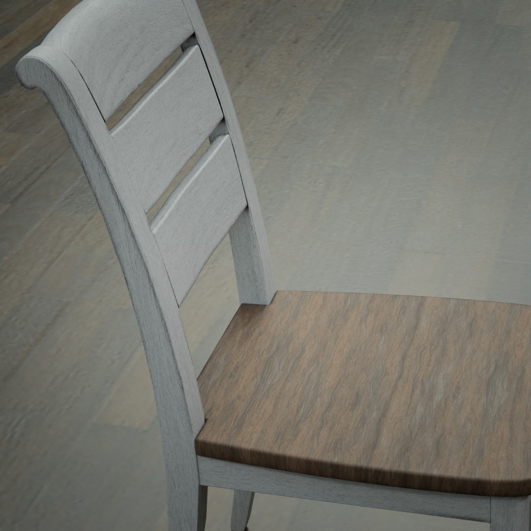 Side Chair 3D model_3