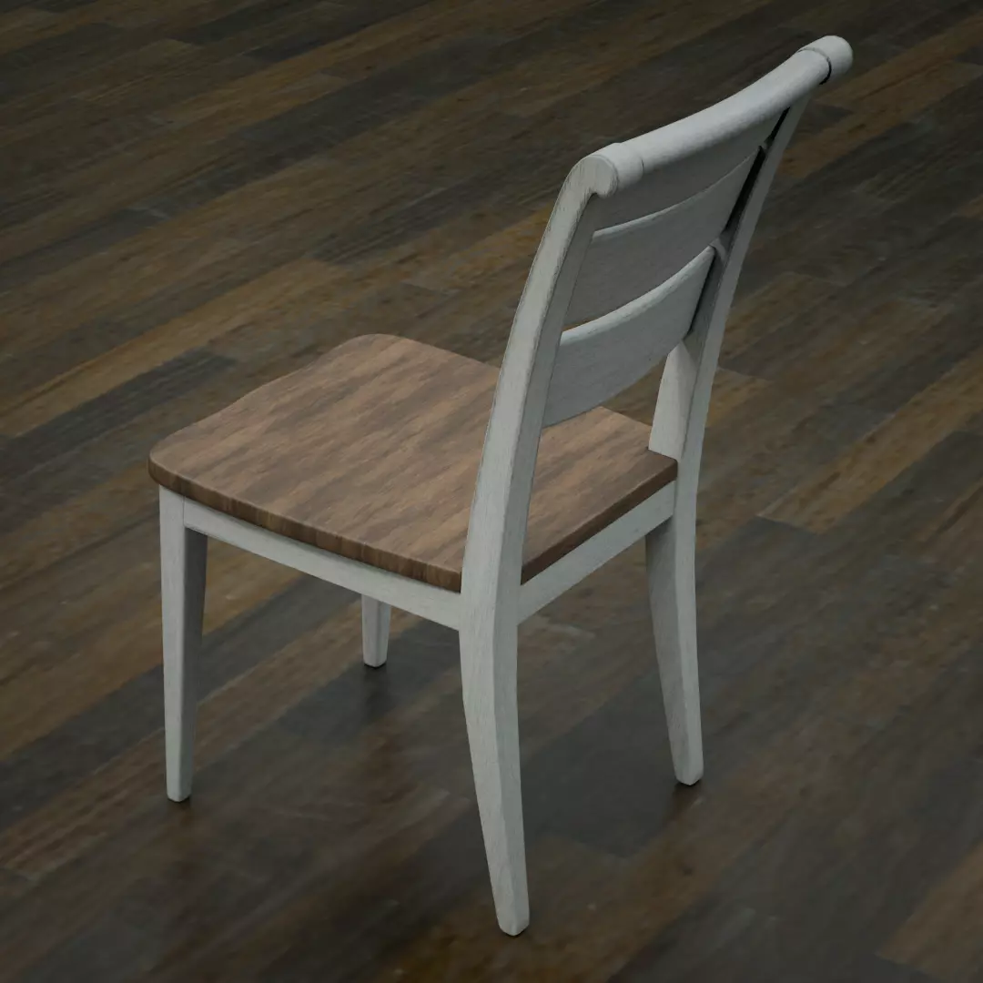 Side Chair 3D model_0
