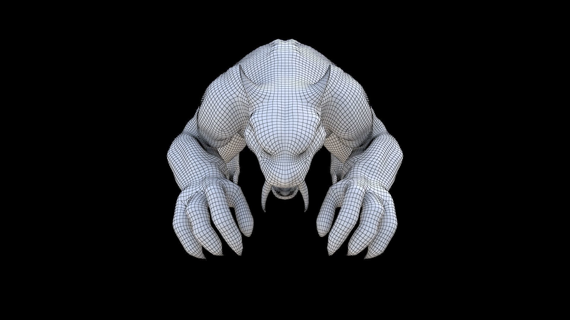 Monster040 3D model_6