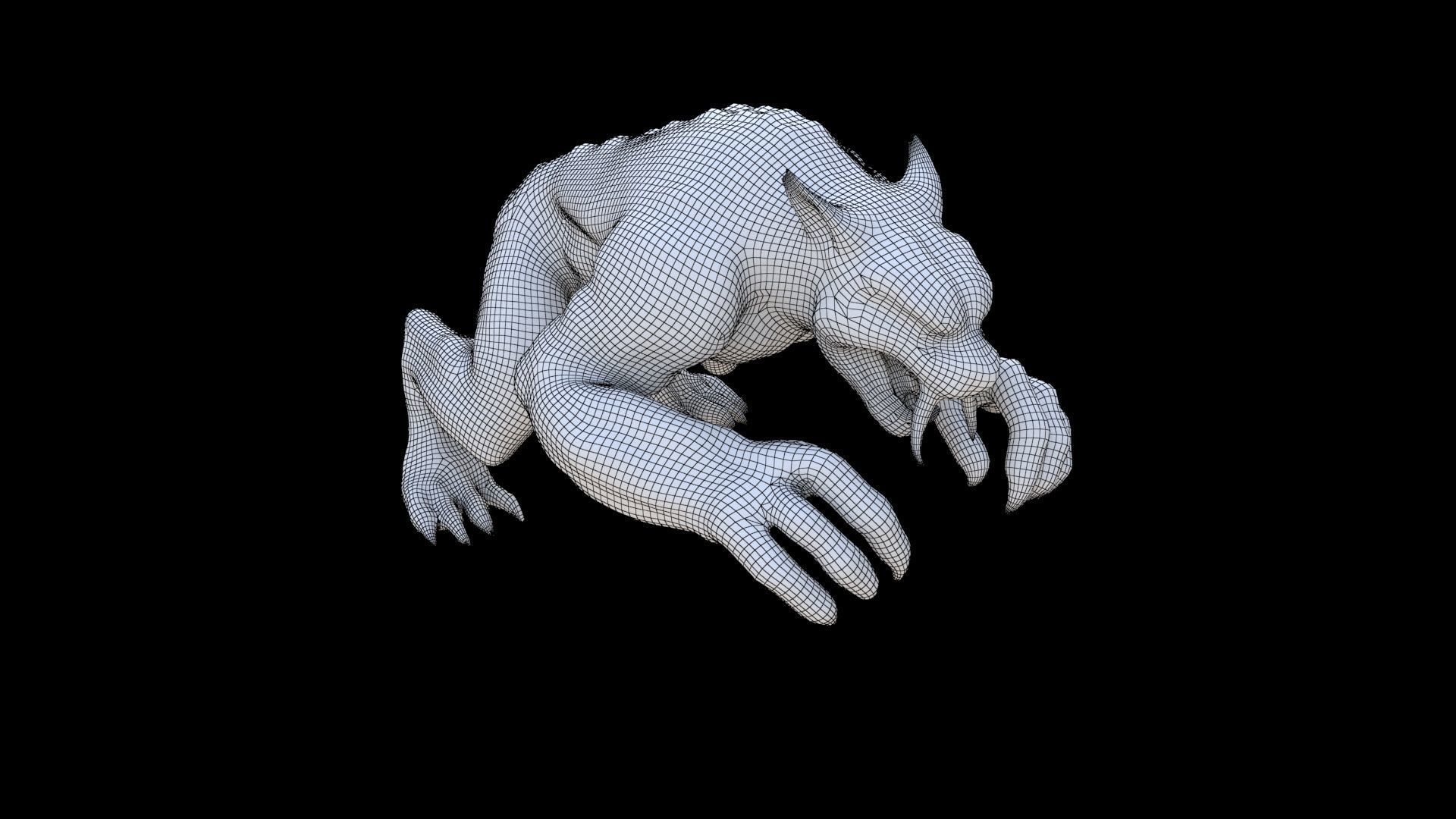Monster040 3D model_5
