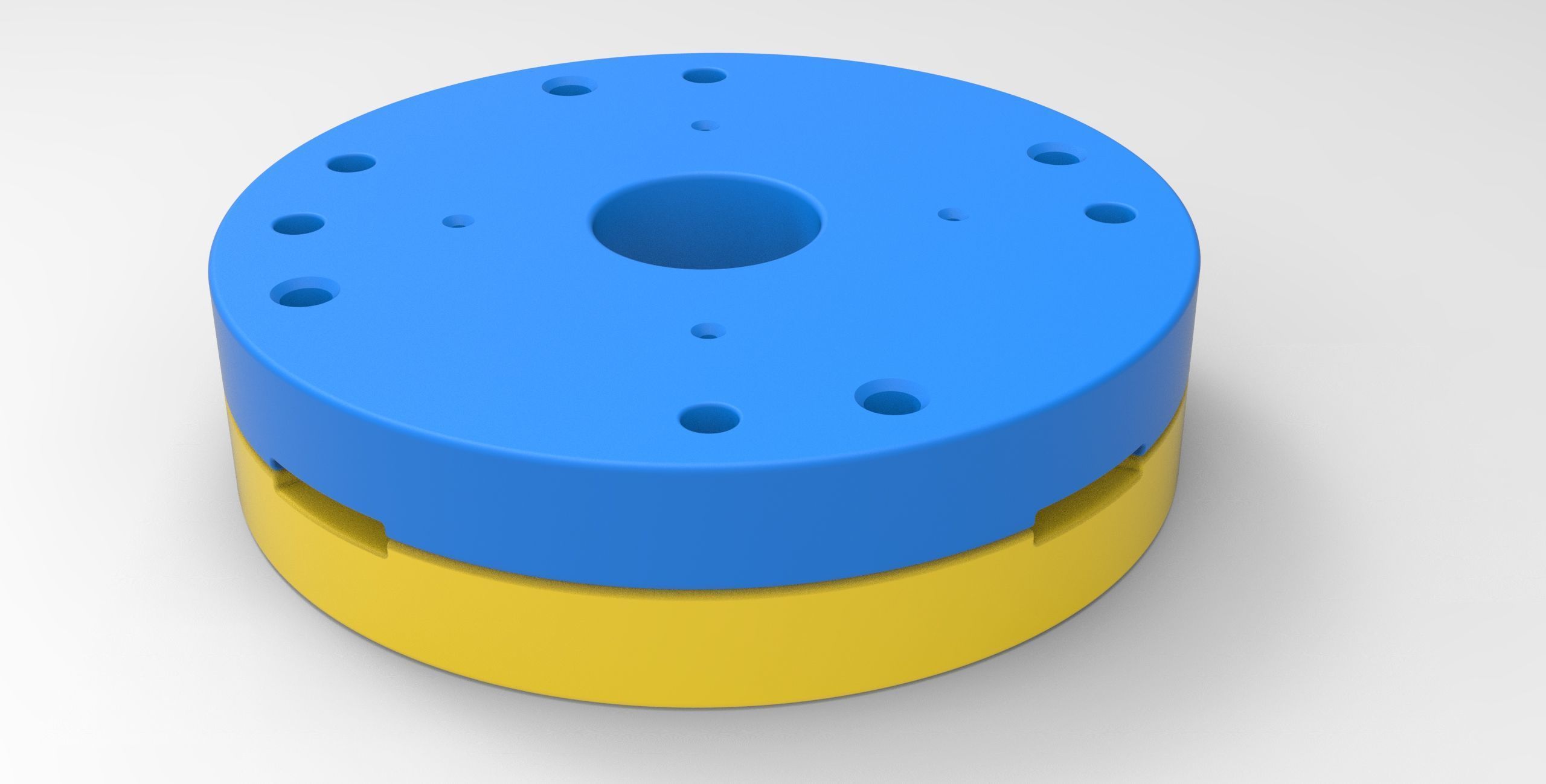 Mold for diecast tire 3 Scale 1 to 10 and 1 to 14 and 1 to 25 3D print model_4