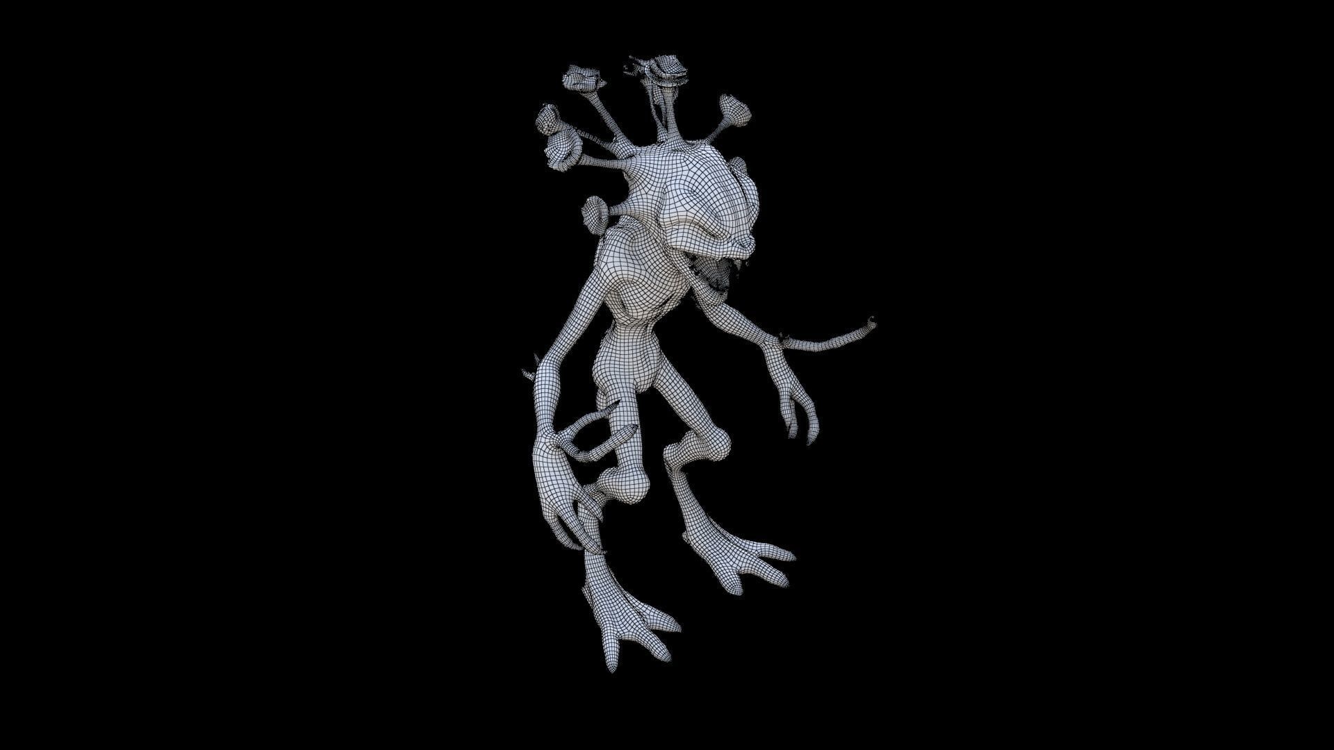 Monster042 3D model_5