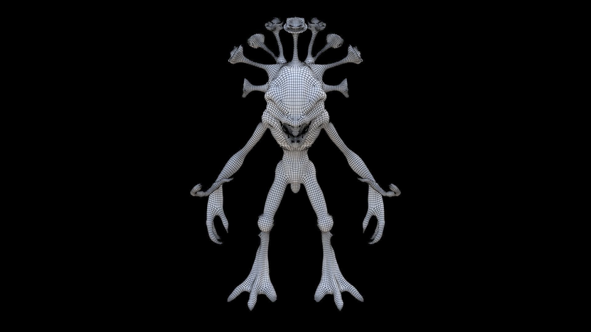 Monster042 3D model_6