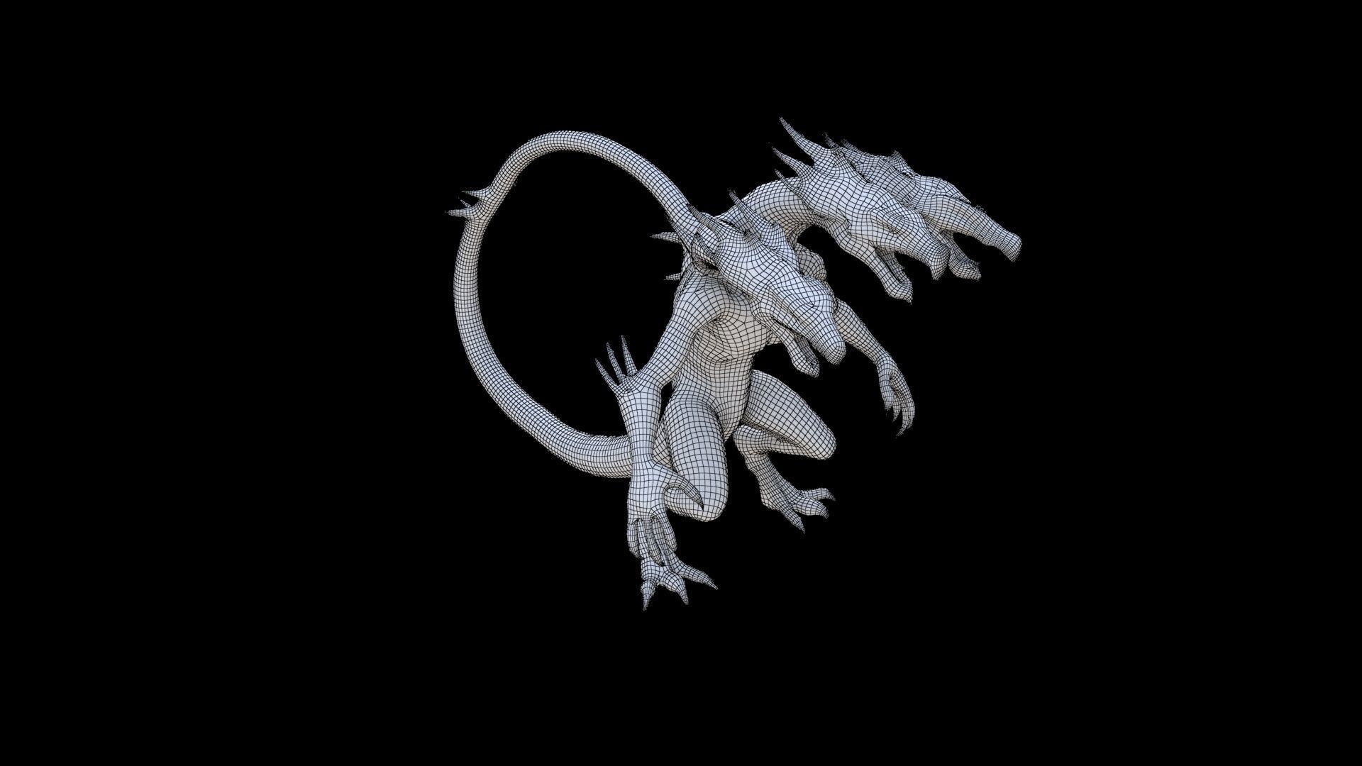 Monster046 3D model_5