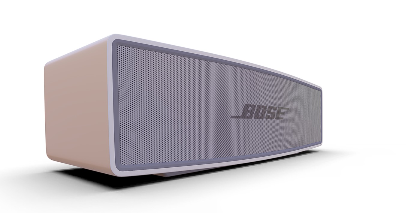 Bose Soundlink Mini white 3D model_7