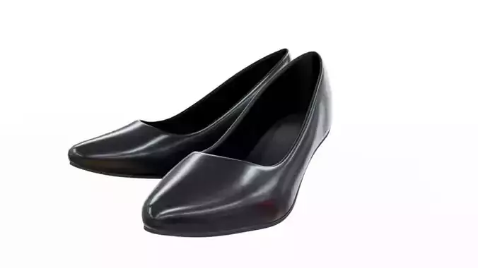 Formal Pumps Womens Shoes - Black Elegant