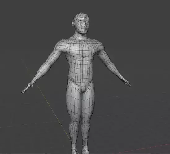 Male Base Mesh