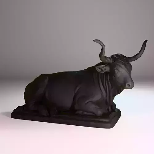 REALISTIC OX SCULPTURE - FREE BULL MODEL