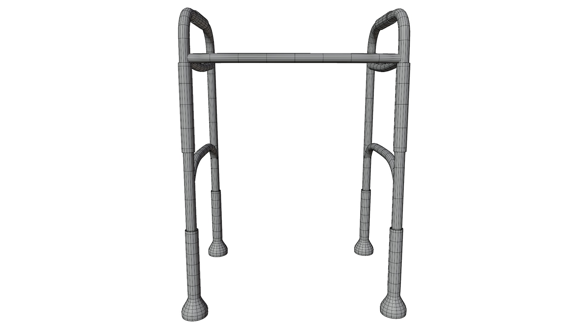 Walker Low-poly 3D model_10