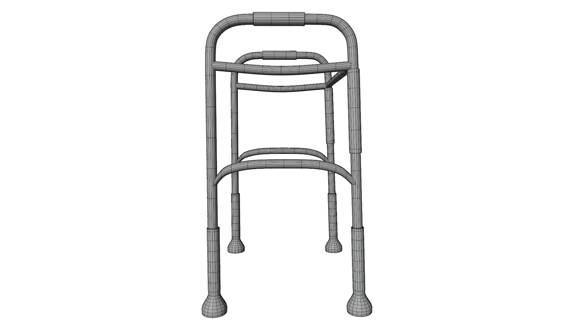 Walker Low-poly 3D model_16