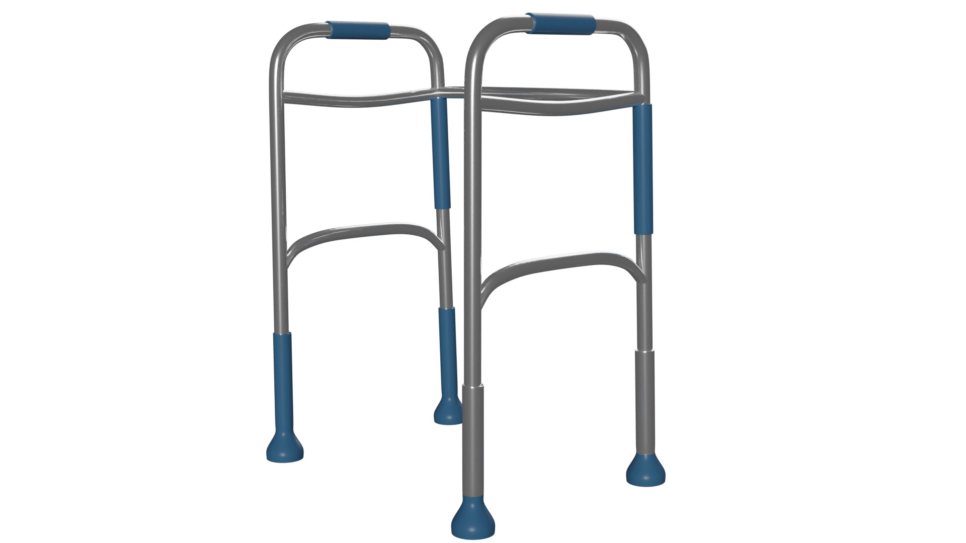 Walker Low-poly 3D model_6