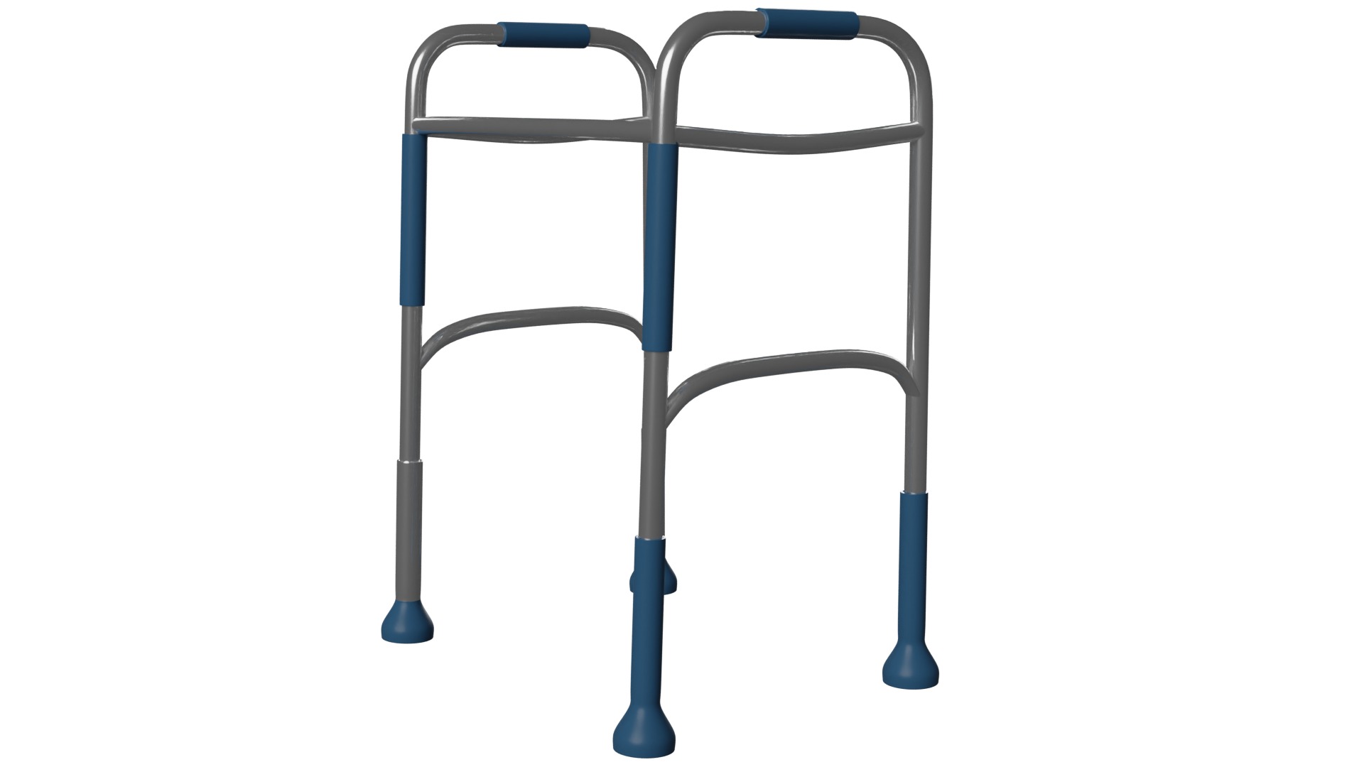 Walker Low-poly 3D model_2