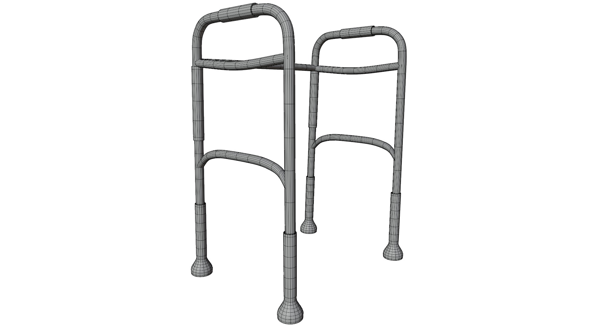 Walker Low-poly 3D model_13