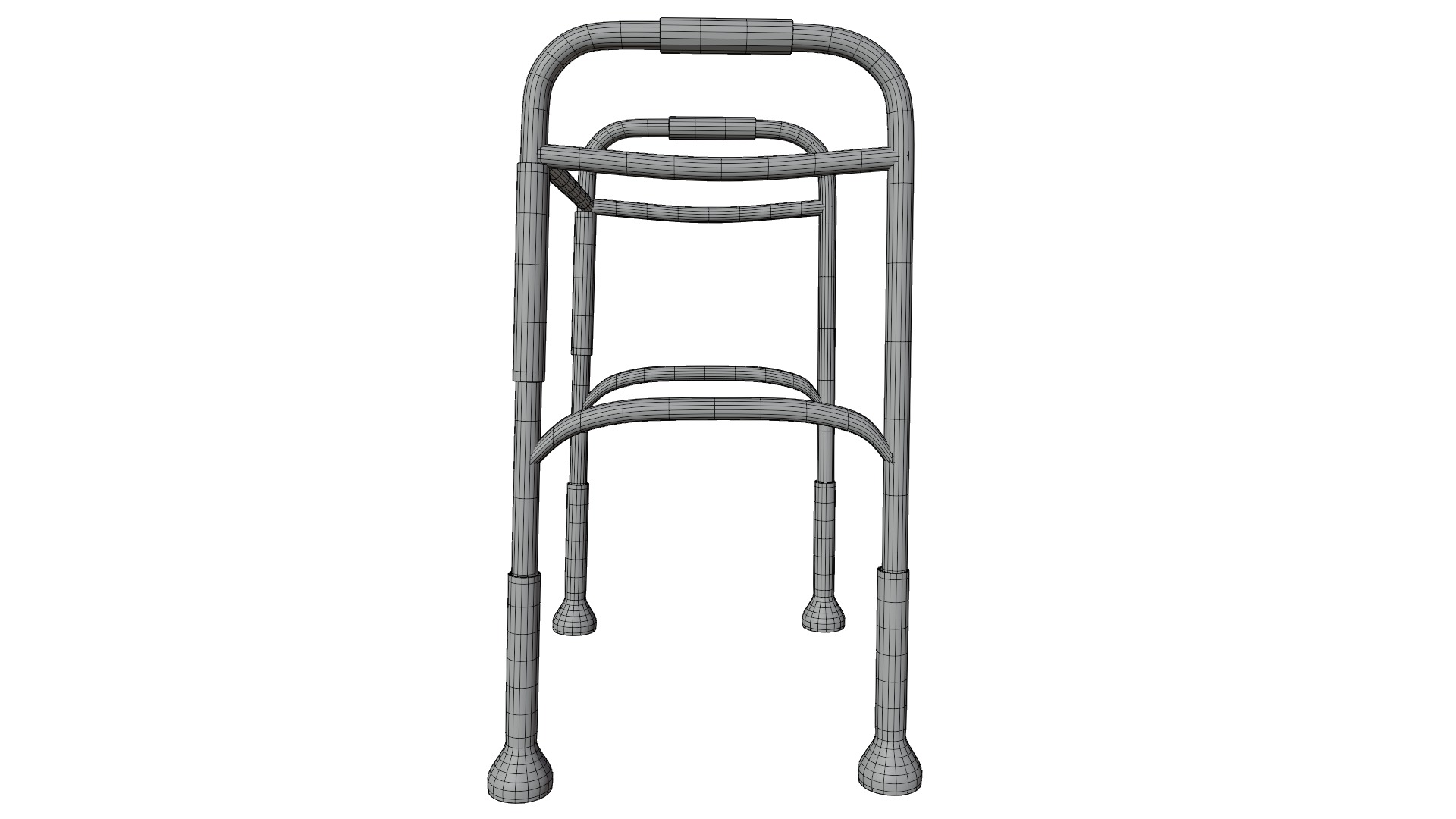 Walker Low-poly 3D model_12