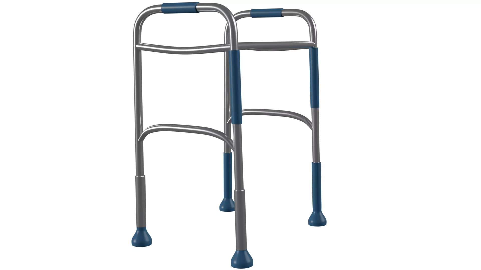 Walker Low-poly 3D model_0