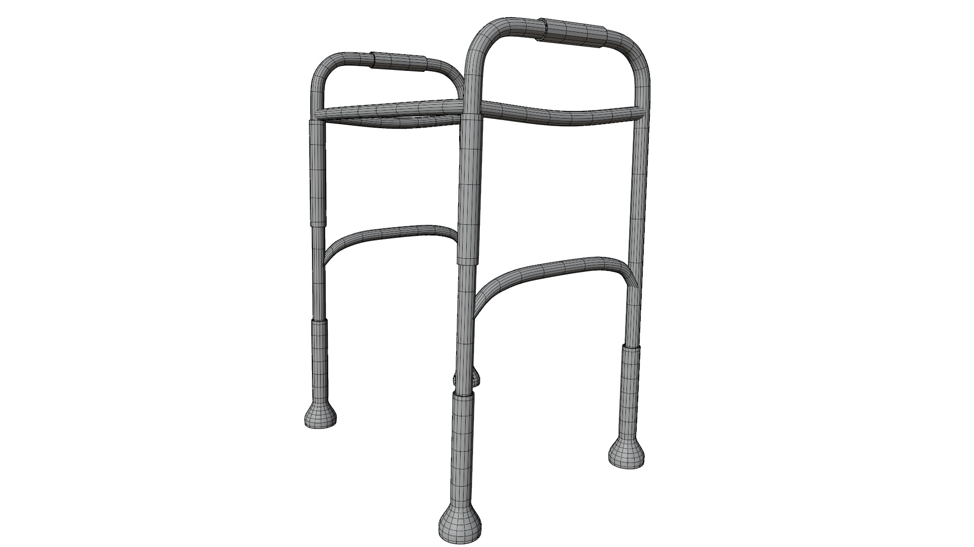 Walker Low-poly 3D model_11