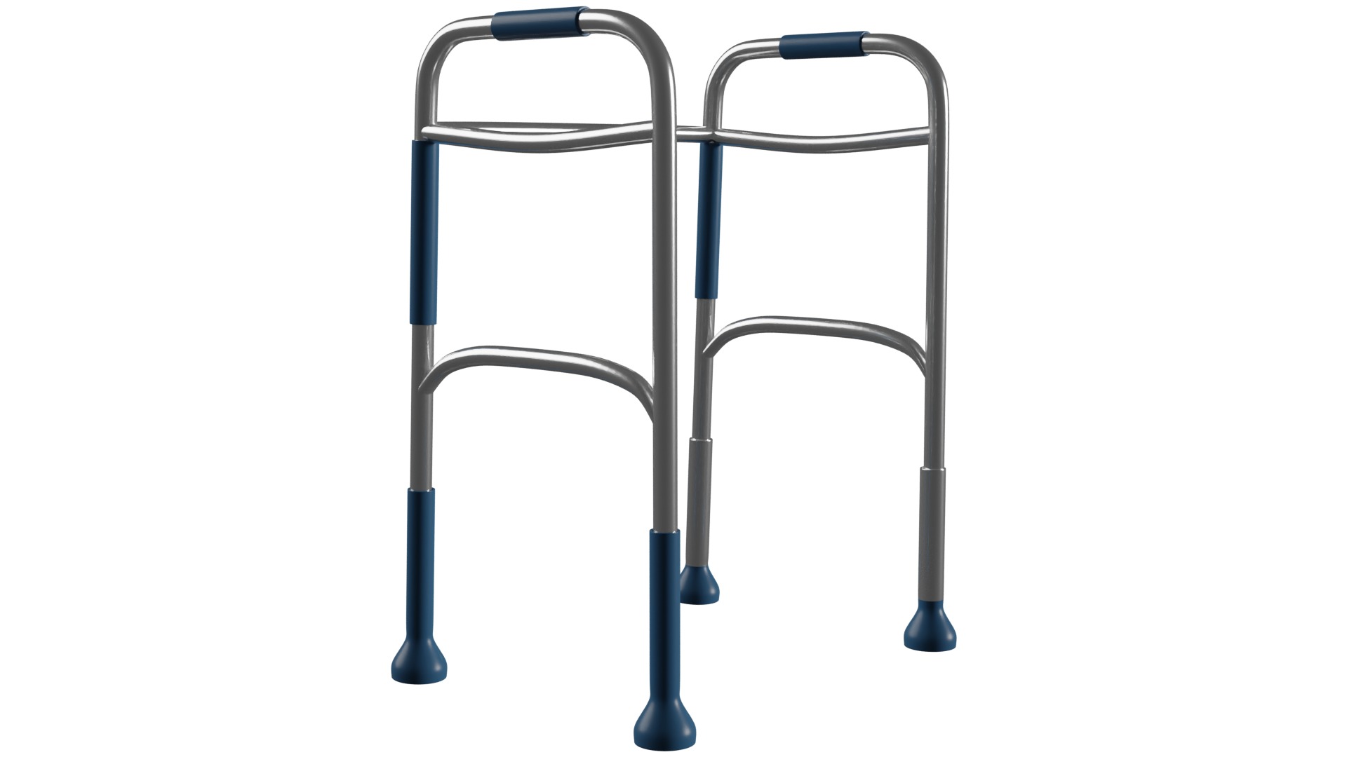 Walker Low-poly 3D model_4