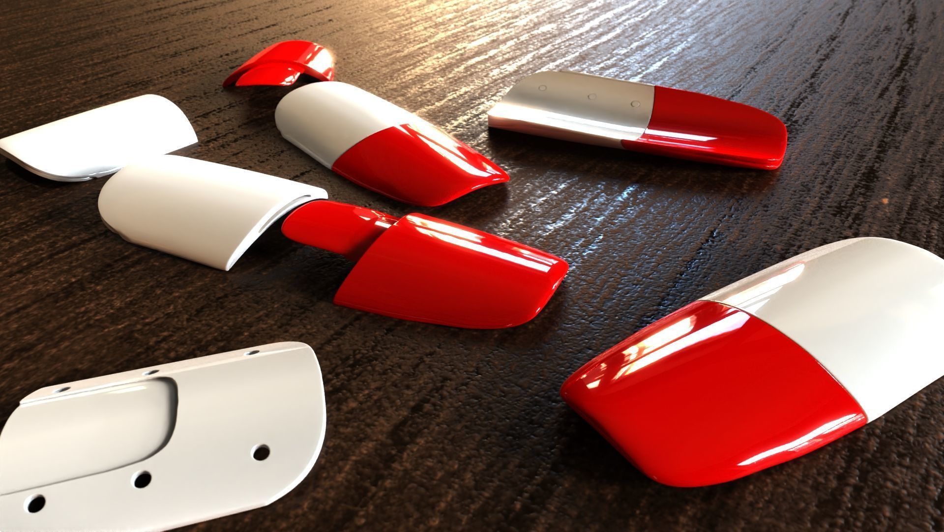 Nails Clips Model 3D print model_8