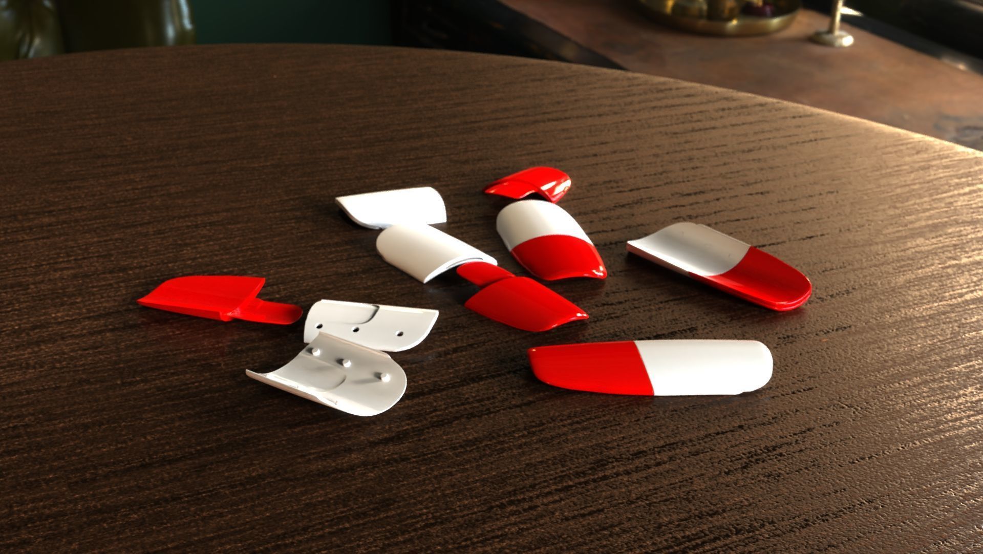 Nails Clips Model 3D print model_14