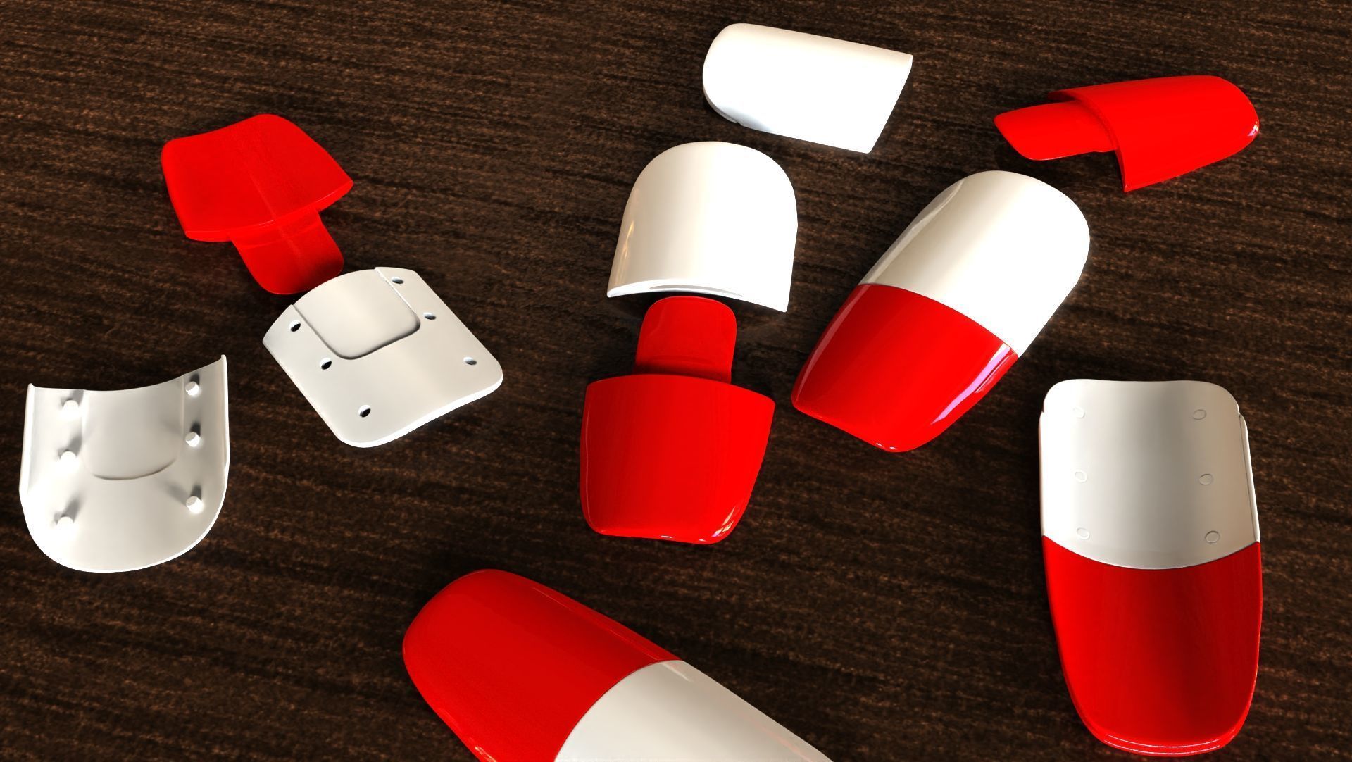 Nails Clips Model 3D print model_16