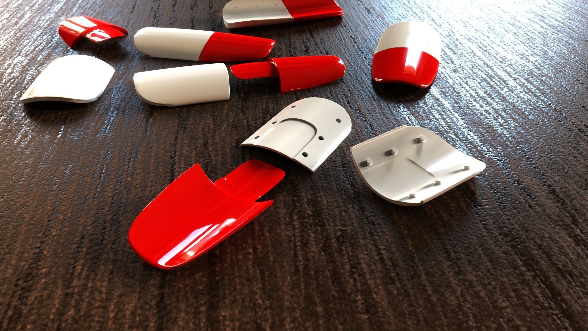 Nails Clips Model 3D print model_11