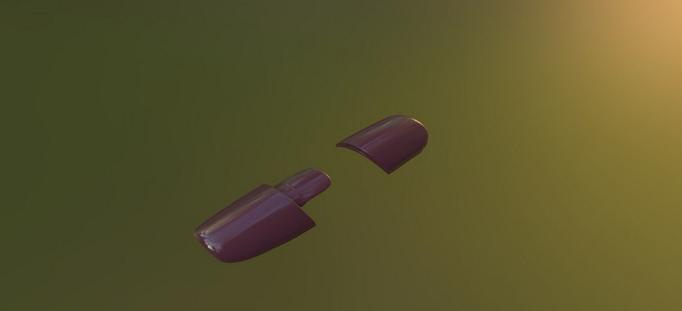 Nails Clips Model 3D print model_23