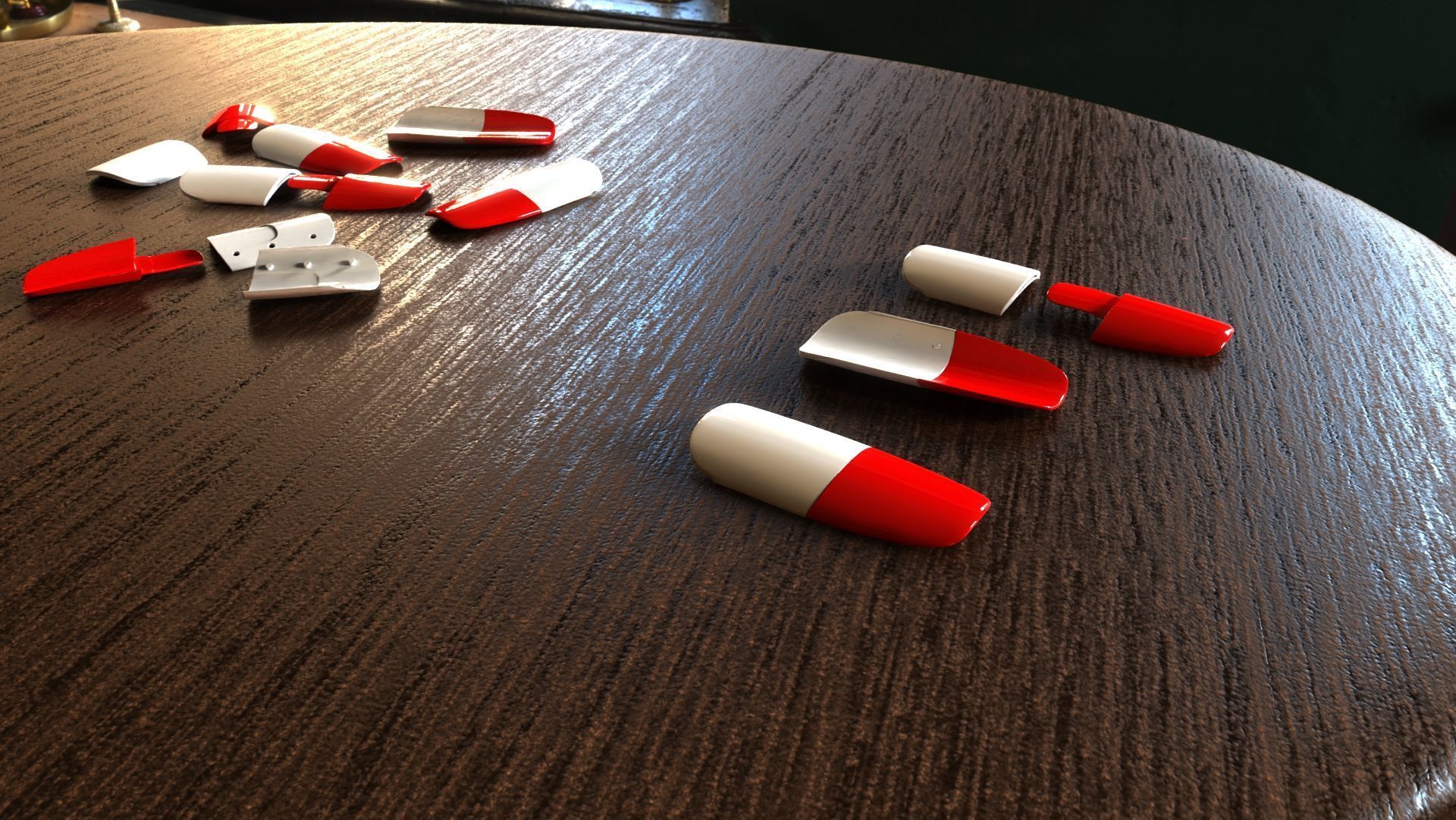 Nails Clips Model 3D print model_2