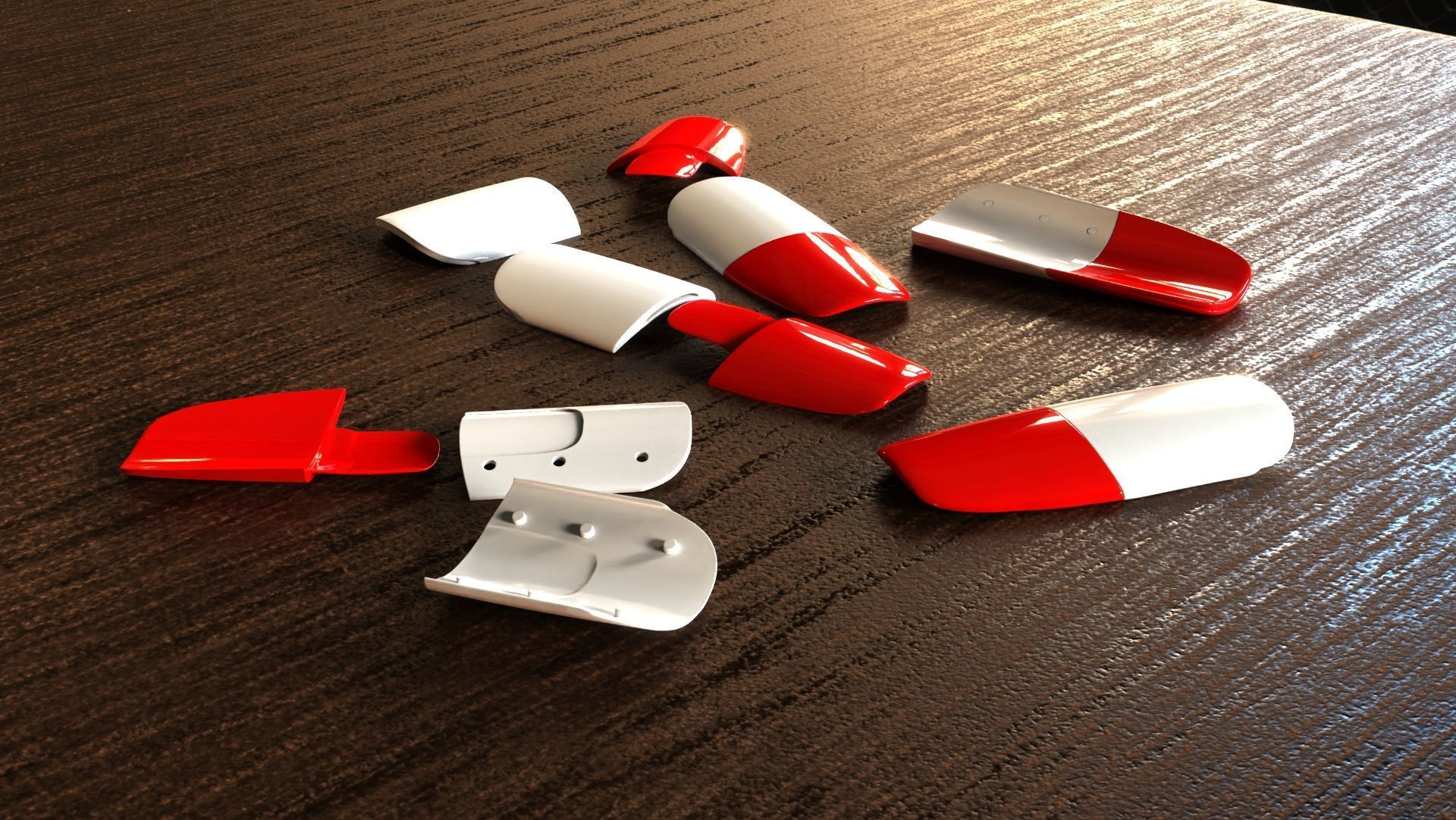 Nails Clips Model 3D print model_17