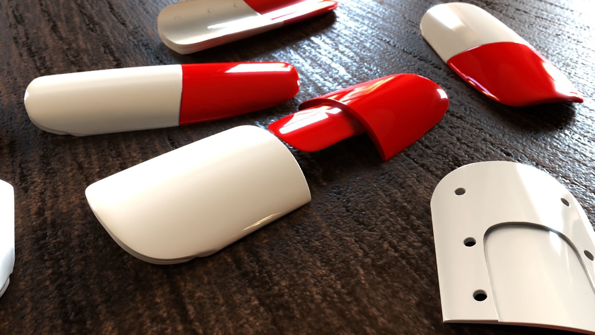 Nails Clips Model 3D print model_7