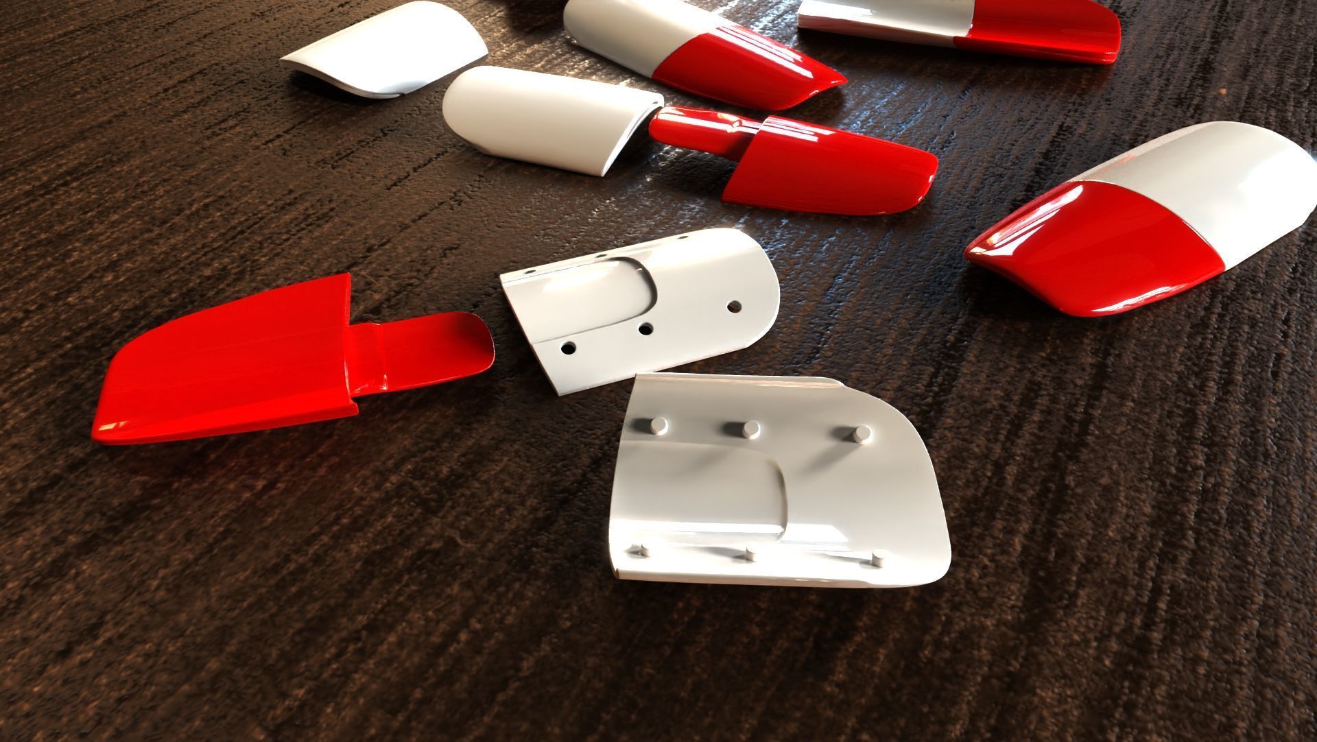 Nails Clips Model 3D print model_4