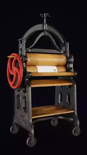 Mangle Low-poly 3D model