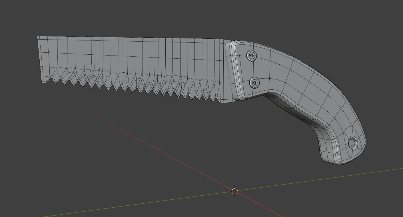 Warcraft saw 3D model_4