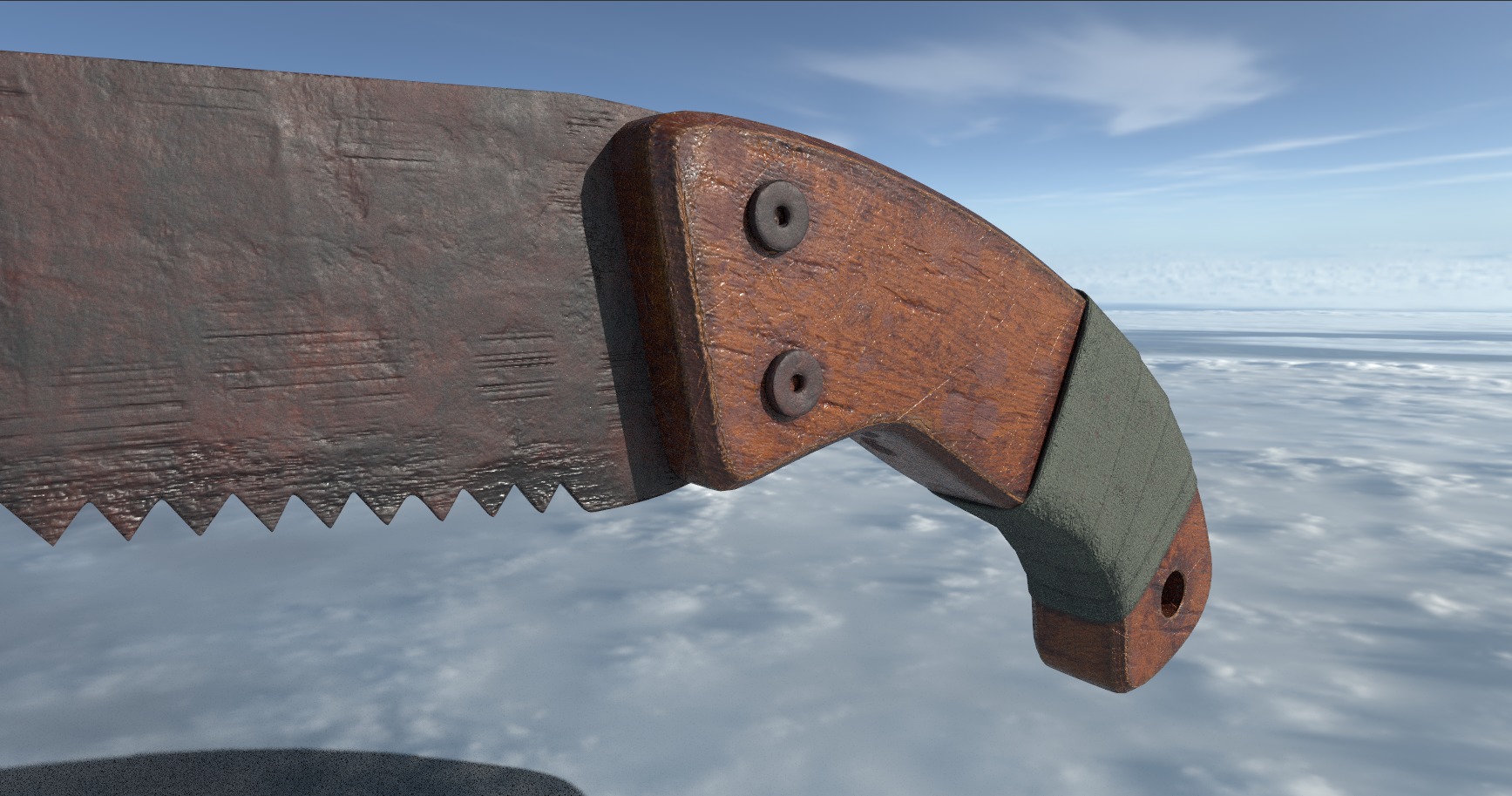 Warcraft saw 3D model_1