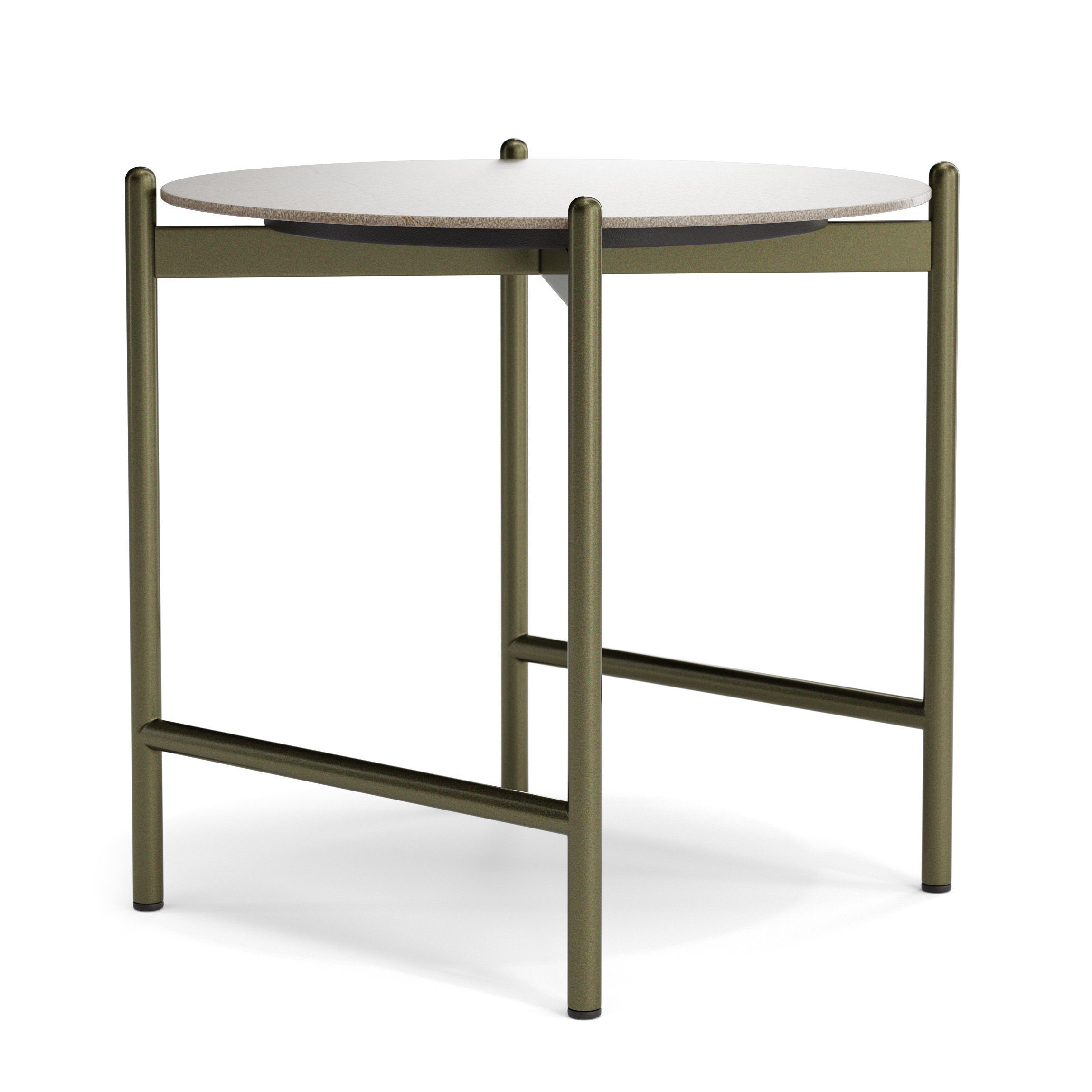 Coffee Table DALLAGNESE Supernova High 3D model_4