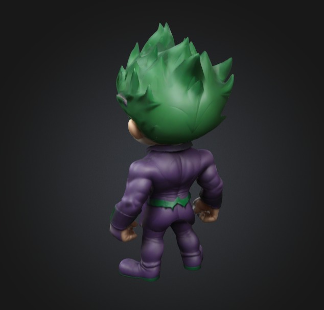 joker chibi 3D print model_3