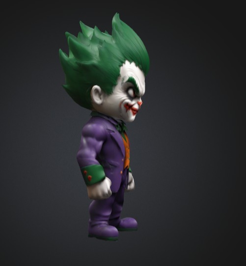 joker chibi 3D print model_2