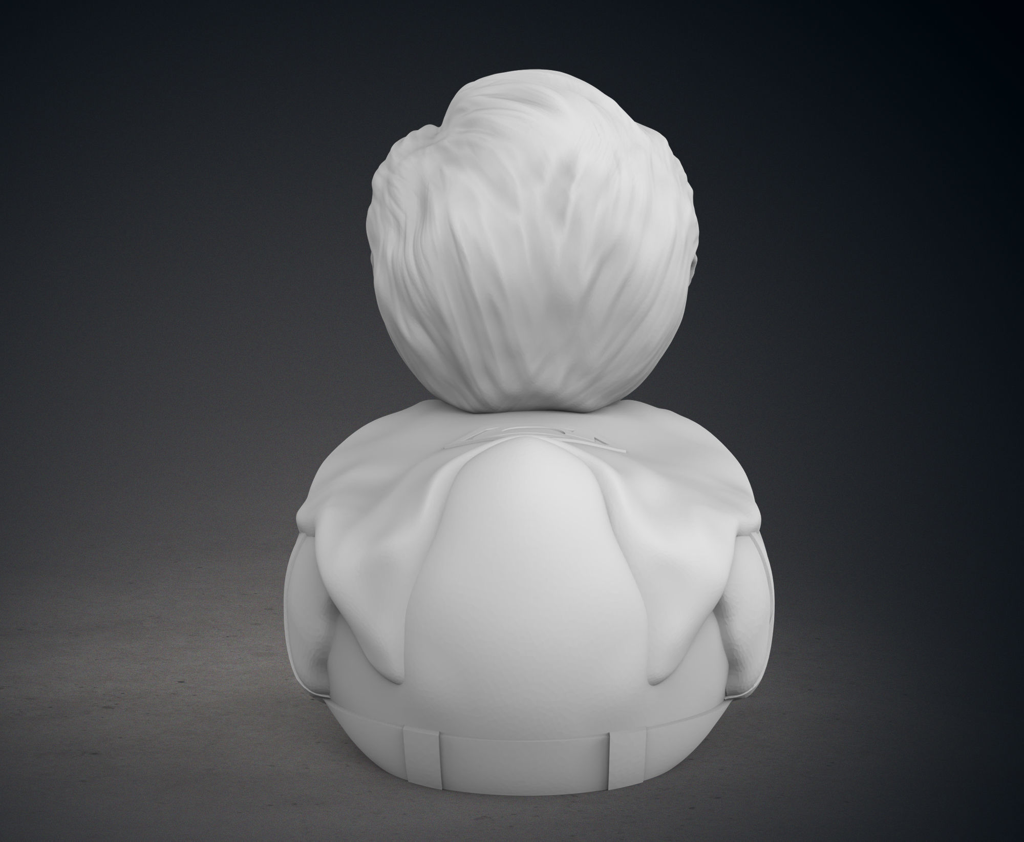 Cute Batman and Superman Rubber Ducks 3D print model_18