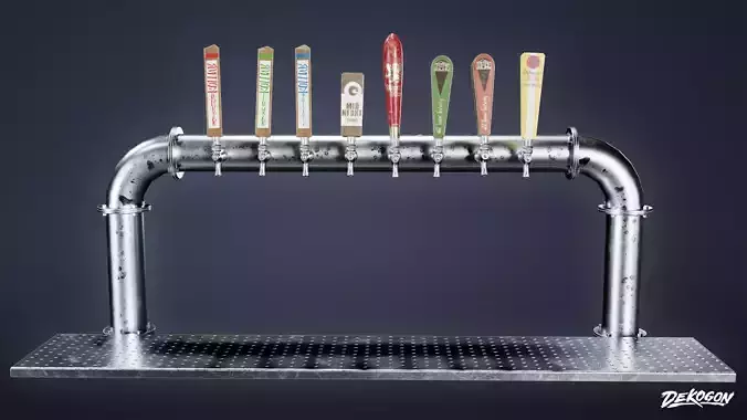 DIVE BAR - Bar Tap 01 - LOW POLY