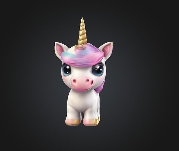 Unicorn 3D print model