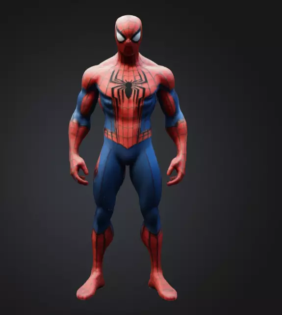 Spider man 3D print model_0