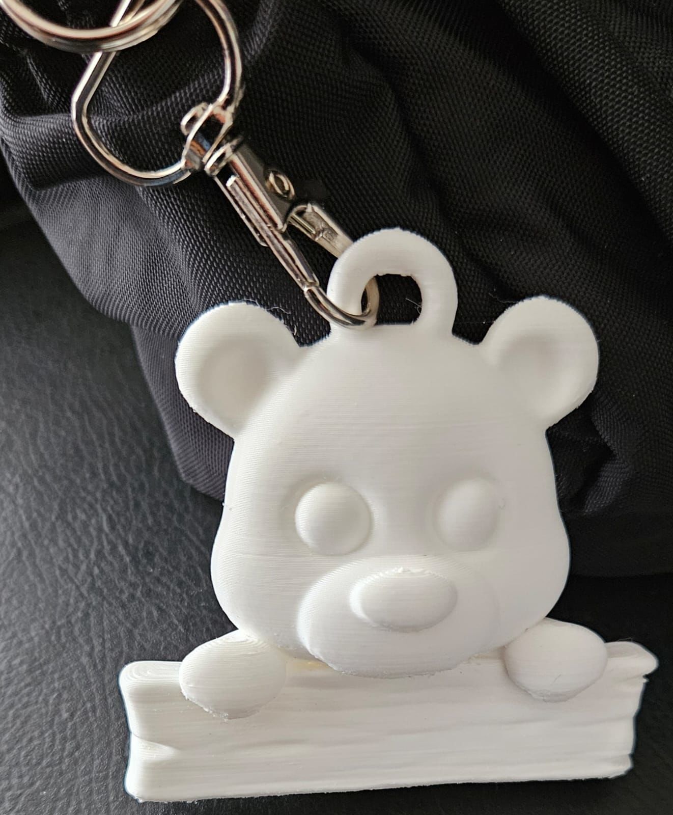 Bear Wooden Sign 3D print model_12