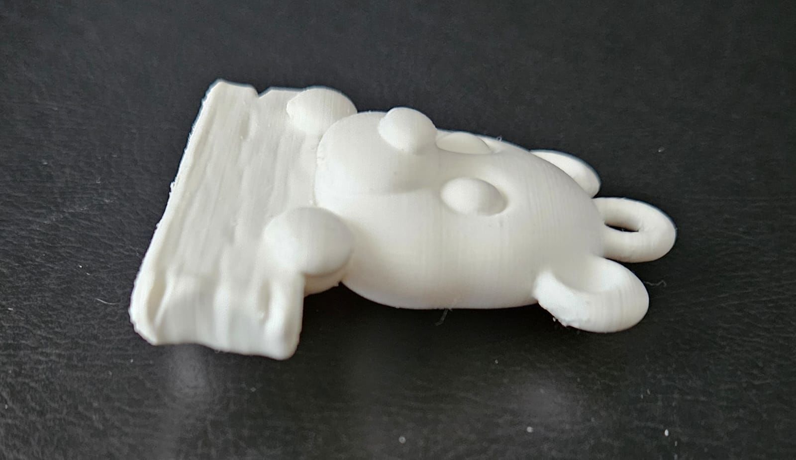 Bear Wooden Sign 3D print model_6