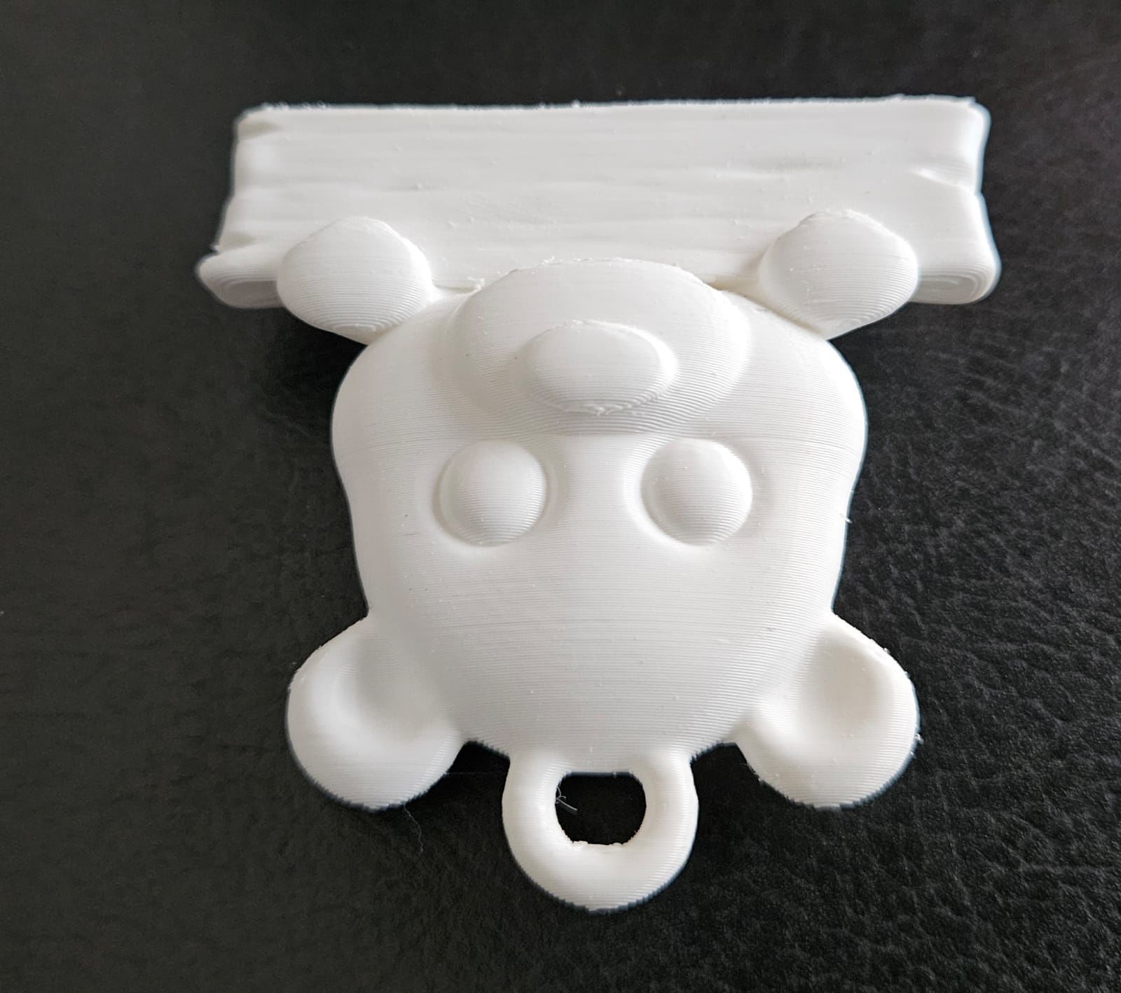 Bear Wooden Sign 3D print model_9