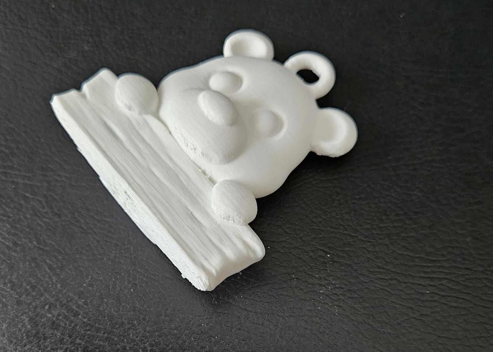 Bear Wooden Sign 3D print model_5