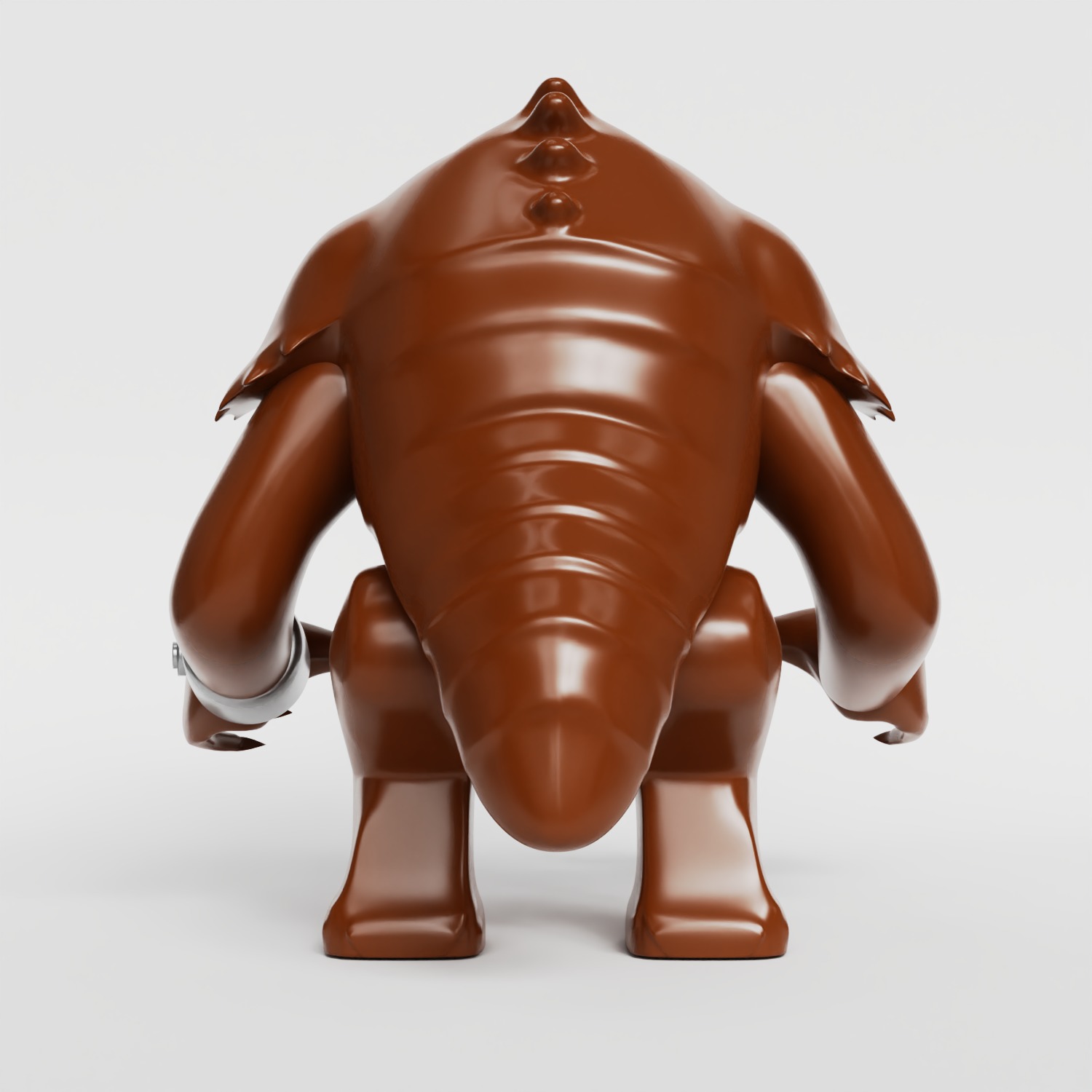 Rancor - The Complete Saga - 3D Printable Custom Lego Minifigure 3D print model_2