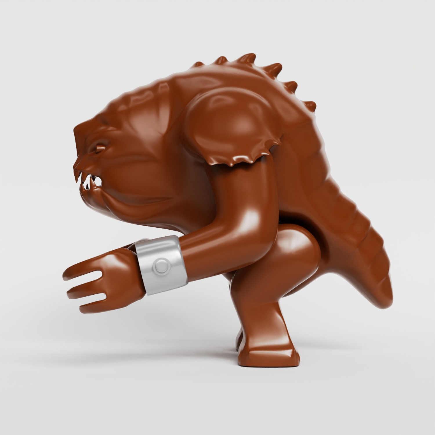 Rancor - The Complete Saga - 3D Printable Custom Lego Minifigure 3D print model_1