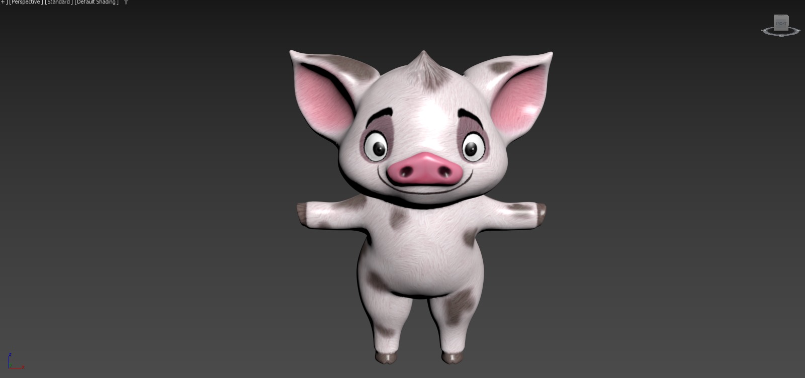 Moana  Characters Pack 20 3D model_98